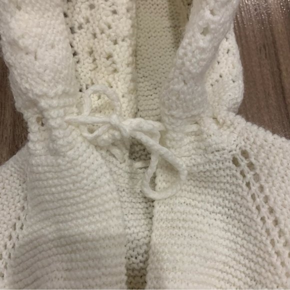 ☀️ 3/$15 Vintage Knit Hooded Sweater - Picture 3 of 4